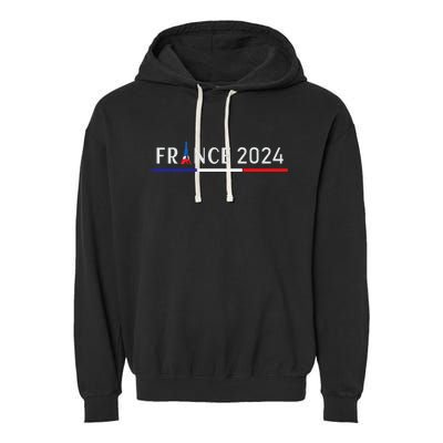 France Summer Games 2024 In Its Capital Paris Garment-Dyed Fleece Hoodie