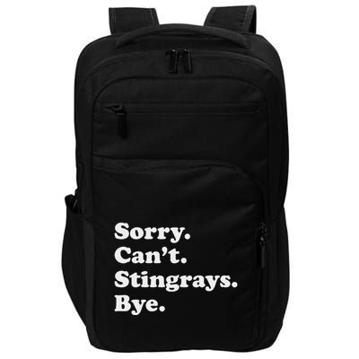 Funny Stingray Gift For Women Or Impact Tech Backpack