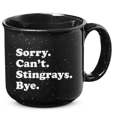 Funny Stingray Gift For Women Or 15oz Campfire Ceramic Mug