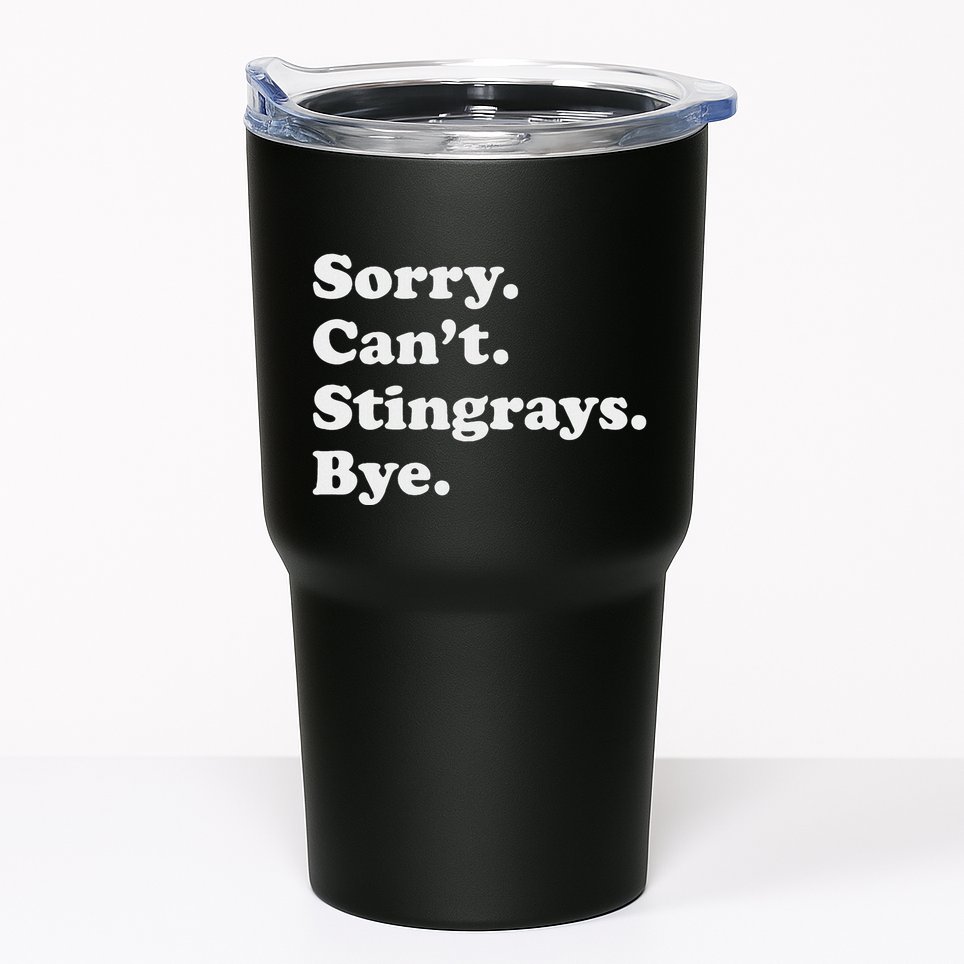 Funny Stingray Gift For Women Or Tumbler