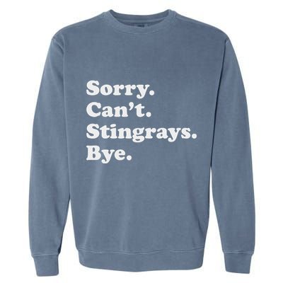 Funny Stingray Gift For Women Or Garment-Dyed Sweatshirt