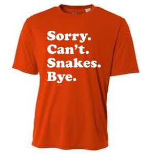 Funny Snake Gift For Men Women Boy Or Girl Cooling Performance Crew T-Shirt