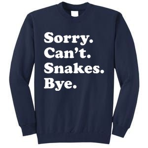 Funny Snake Gift For Men Women Boy Or Girl Tall Sweatshirt