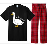 Funny Silly Goose Cute Goose Xmas Family Matching Clothing Pajama Set