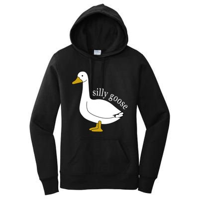 Funny Silly Goose Cute Goose Xmas Family Matching Clothing Women's Pullover Hoodie