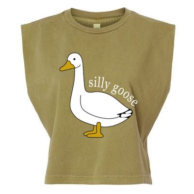 Funny Silly Goose Cute Goose Xmas Family Matching Clothing Garment-Dyed Women's Muscle Tee