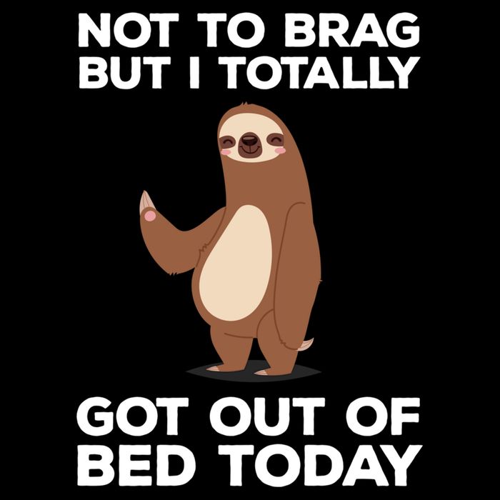 Funny Sloth - Got Out Of Bed Today PosiCharge Competitor Tank