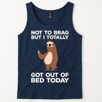 Funny Sloth - Got Out Of Bed Today Tank Top