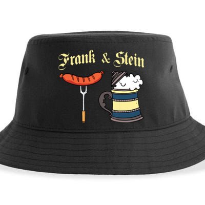 Frank Stein German Beer Drinking Oktoberfest Sustainable Bucket Hat