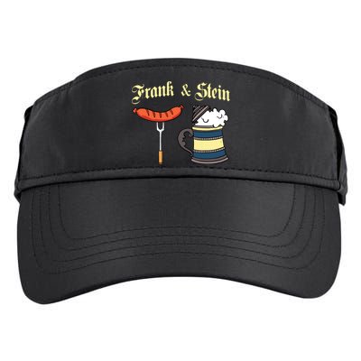 Frank Stein German Beer Drinking Oktoberfest Adult Drive Performance Visor