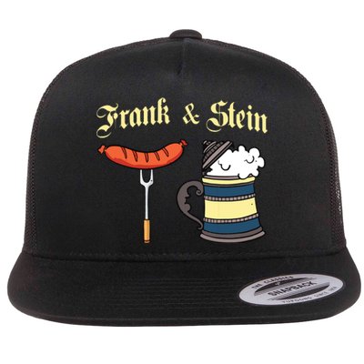 Frank Stein German Beer Drinking Oktoberfest Flat Bill Trucker Hat