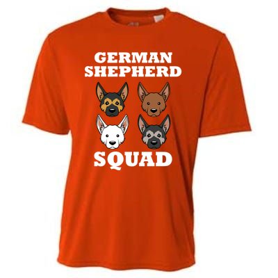 Funny Saying Ger Shepherd Squad Dog Great Gift Cooling Performance Crew T-Shirt