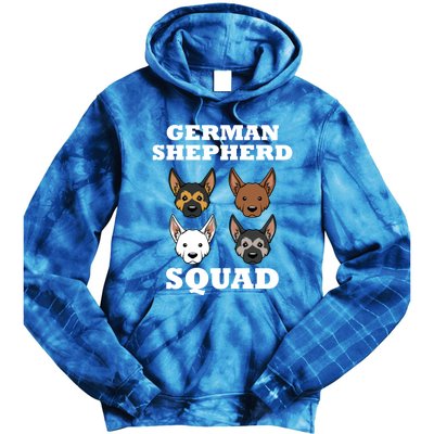 Funny Saying Ger Shepherd Squad Dog Great Gift Tie Dye Hoodie