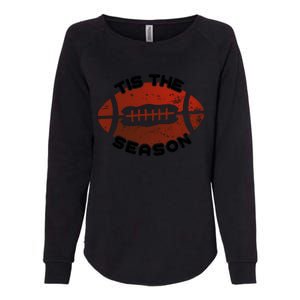 Football Season Graphic Womens California Wash Sweatshirt