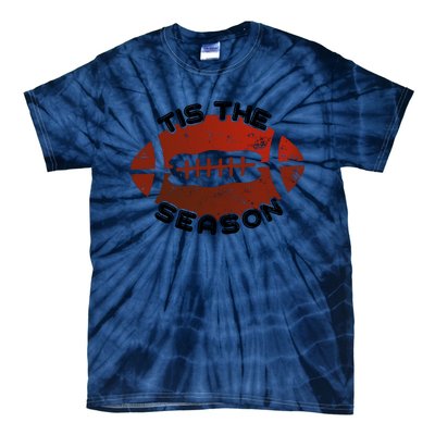 Football Season Graphic Tie-Dye T-Shirt