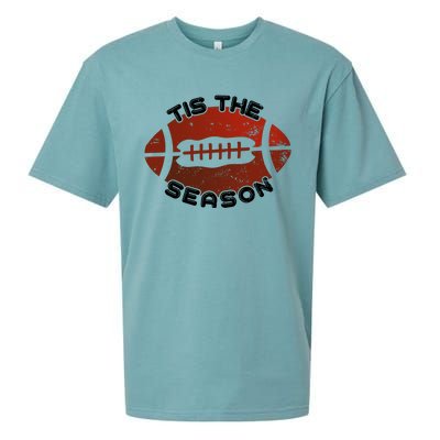 Football Season Graphic Sueded Cloud Jersey T-Shirt