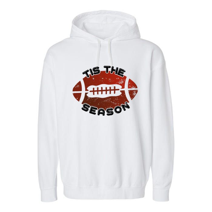 Football Season Graphic Garment-Dyed Fleece Hoodie