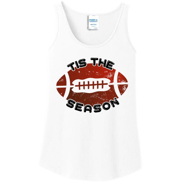 Football Season Graphic Ladies Essential Tank