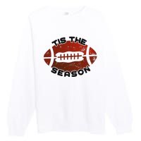 Football Season Graphic Premium Crewneck Sweatshirt