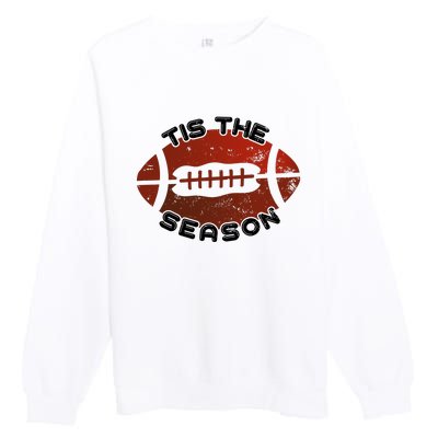 Football Season Graphic Premium Crewneck Sweatshirt