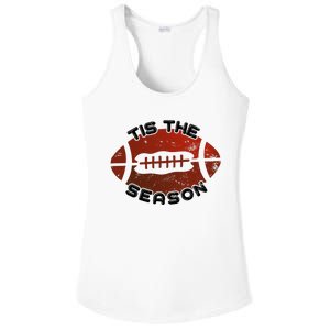 Football Season Graphic Ladies PosiCharge Competitor Racerback Tank