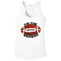 Football Season Graphic Ladies PosiCharge Competitor Racerback Tank