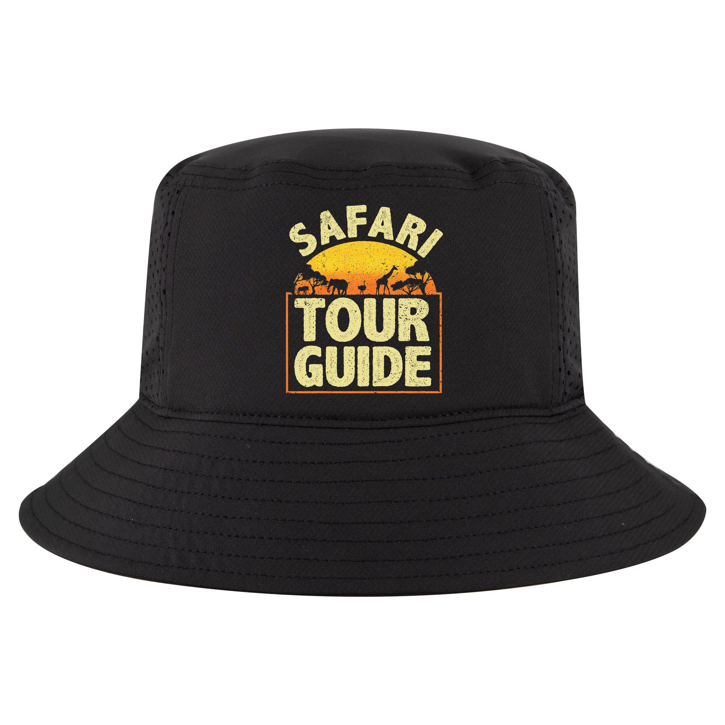 Funny Safari Guide Zoo Safari Cool Comfort Performance Bucket Hat