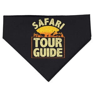 Funny Safari Guide Zoo Safari USA-Made Doggie Bandana