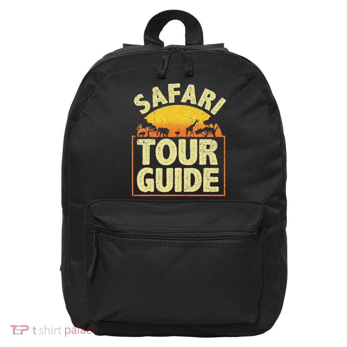 Funny Safari Guide Zoo Safari 16 in Basic Backpack