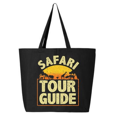 Funny Safari Guide Zoo Safari 25L Jumbo Tote