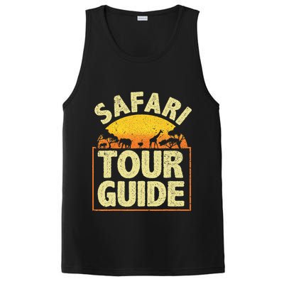 Funny Safari Guide Zoo Safari PosiCharge Competitor Tank
