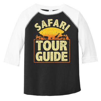Funny Safari Guide Zoo Safari Toddler Fine Jersey T-Shirt