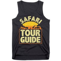 Funny Safari Guide Zoo Safari Tank Top