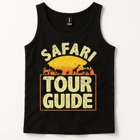 Funny Safari Guide Zoo Safari Tank Top