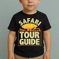 Funny Safari Guide Zoo Safari Toddler T-Shirt