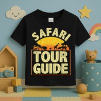 Funny Safari Guide Zoo Safari Toddler T-Shirt