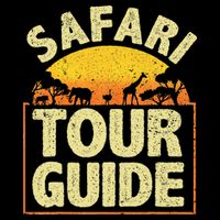 Funny Safari Guide Zoo Safari Short Acrylic Beanie