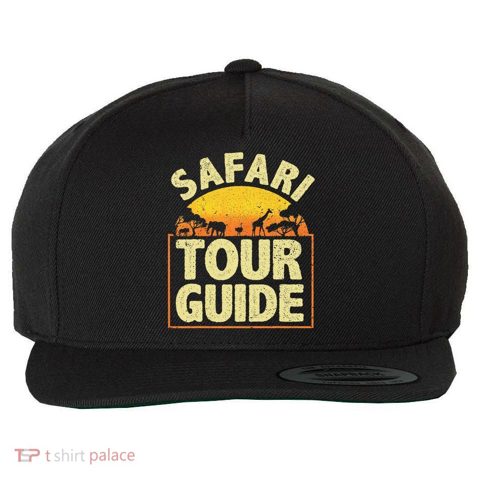 Funny Safari Guide Zoo Safari Wool Snapback Cap