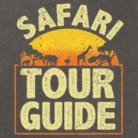 Funny Safari Guide Zoo Safari Cotton Canvas Backpack