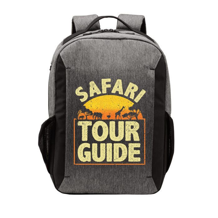 Funny Safari Guide Zoo Safari Vector Backpack