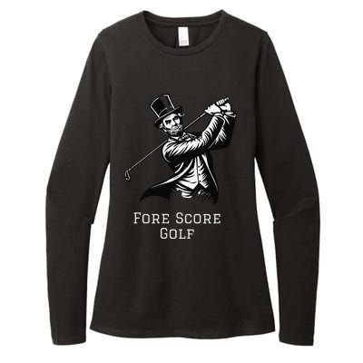 Fore Score Golf Womens CVC Long Sleeve Shirt