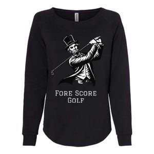 Fore Score Golf Womens California Wash Sweatshirt