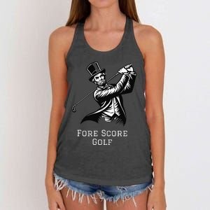 Fore Score Golf Women's Knotted Racerback Tank