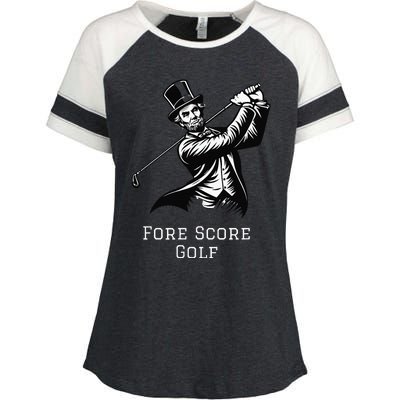 Fore Score Golf Enza Ladies Jersey Colorblock Tee