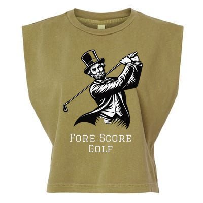 Fore Score Golf Garment-Dyed Women's Muscle Tee