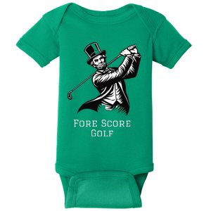 Fore Score Golf Baby Bodysuit