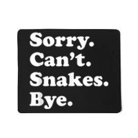 Funny Snake Gift For Men Women Boy Or Girl Mousepad