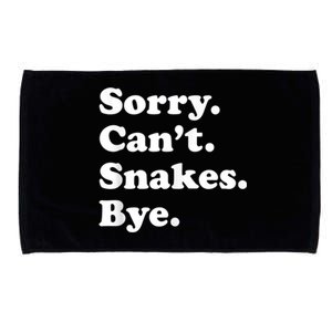 Funny Snake Gift For Men Women Boy Or Girl Microfiber Hand Towel