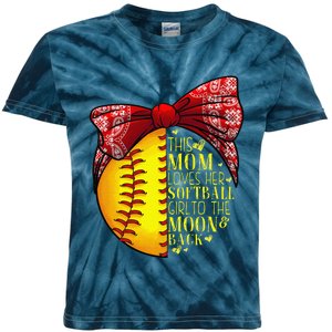 Funny Softball Gift Mom Women Pitcher Catcher Lovers Kids Tie-Dye T-Shirt