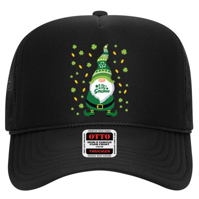 Funny Silly Gnome Family Matching St Patrick Gift Pajama Gift Trucker Hat